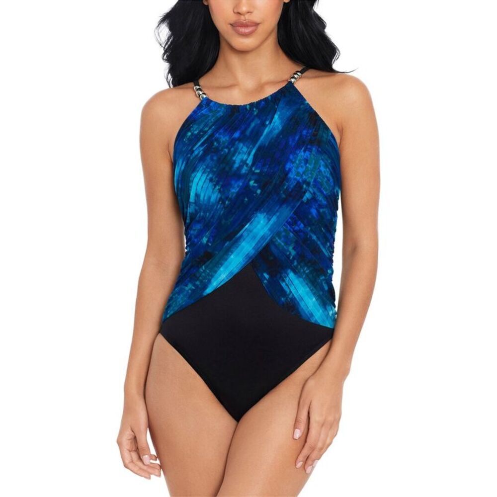 Magicsuit Womens  Hazy Daze Lisa One-Piece, Blue